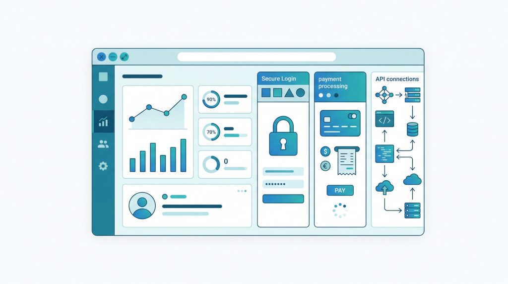 platforme web custom SaaS - dezvoltare aplicatii personalizate