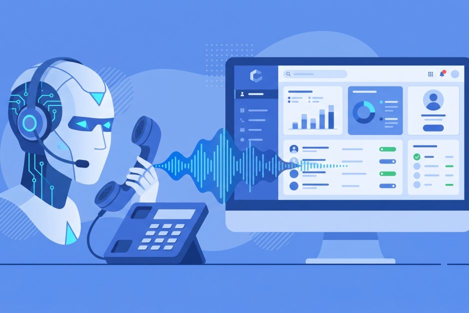 Agent vocal AI care preia apeluri și înregistrează lead-uri în CRM automat