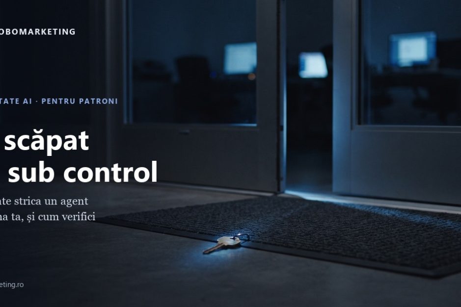 AI scăpat de sub control: cheie lăsată lângă preș la ușa deschisă a unui birou, noaptea